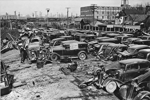 War effort junk salvage - effort,