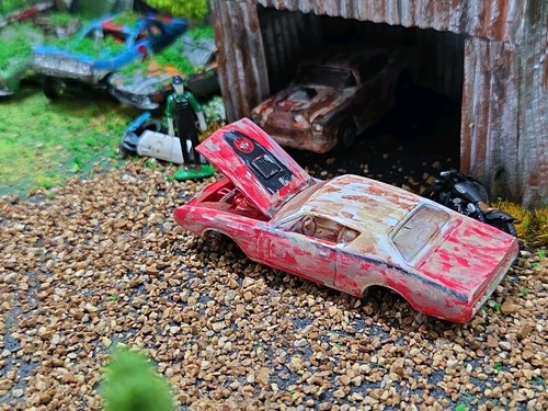Parts lot junk yard - parts,