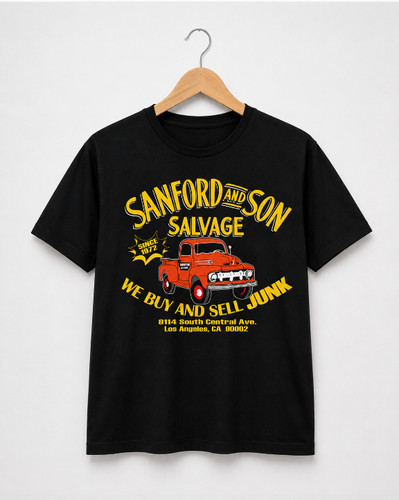 Sanford and son salvage shirt - son,