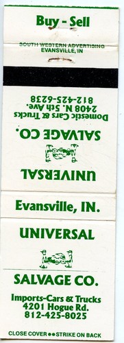 Universal salvage company - salvage,