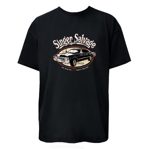 Singer salvage car graphic - salvage,
